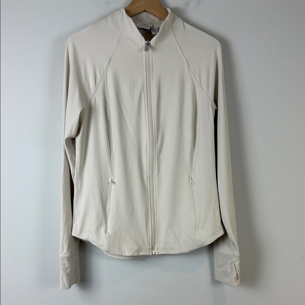 Athleta Women's Off-White Utility Jacket Size Large